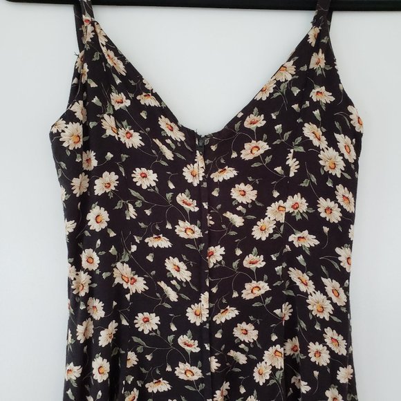 SOLD Daisy Dress 90's Flower Grunge Mini XS/S - Picture 4 of 11